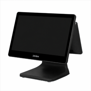 Jetview JPC-1509V 15.6 inç Intel Core i5 dokunmatik POS bilgisayarı çift ekranlı